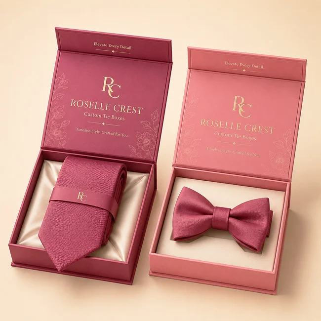 Custom Rigid Tie Boxes