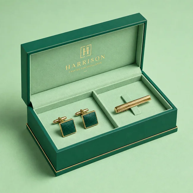 Custom Rigid Cufflink Boxes