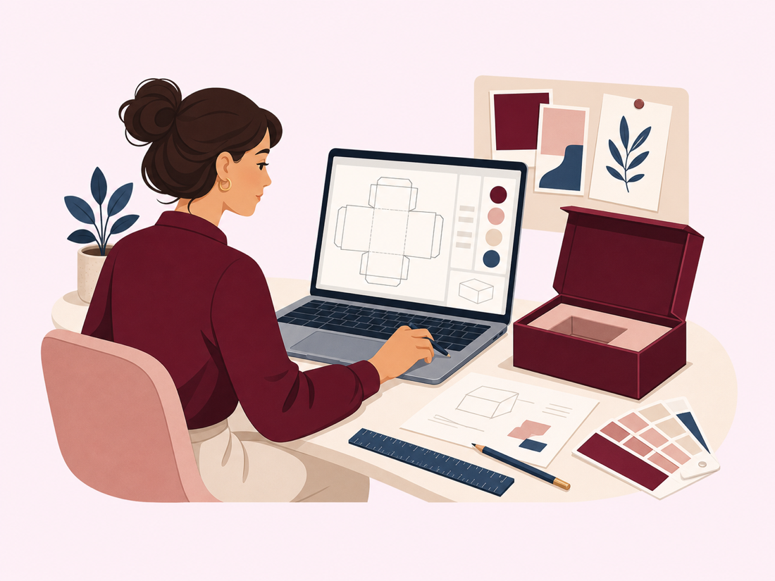 Packaging designer providing free design support